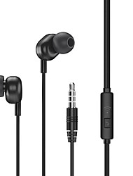 cheap -Remax RW-105 New Music Earphone With HD Mic In-ear 3.5mm Jack Wire Headphone For iPhone Xiaomi Samsung Huawei Earbuds