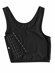 cheap -Corset Women&#039;s Plus Size Tops Simple Style Sport Tummy Control Push Up Adjustable Pure Color Hook &amp; Eye Spandex Polyester Running Gym Walking Driving Fall Winter Spring Summer Gray White Black