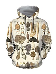 cheap -popular mushroom collage hoodies unisex 3d print most streetwear 2 5xl