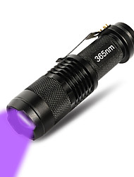 cheap -TM-SK68 Black Light Flashlights / Torch USB LED Light Handheld Flashlights / Torch Waterproof 350 lm LED Emitters 1 Mode Waterproof Portable LED Easy Carrying Durable Camping / Hiking / Caving