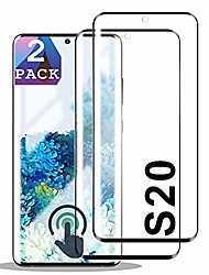 cheap -2-pack Screen Protector for Samsung Galaxy S21 5G S21 Ultra Tempered glass ,9h hardness anti scratch, 3d full coverage protective film for Samsung Galaxy S20 ultra S20+ S10 Lite S10 PLUS