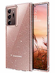 cheap -samsung note 20 ultra case, clear glitter bling sparkly slim soft tpu rugged shockproof protective bumper phone case cover for samsung galaxy note20 ultra/plus 6.9&quot; 5g,clear glitter
