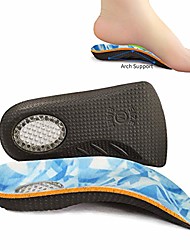 cheap -3/4 length plantar fasciitis arch support insoles for women men flat foot orthotic shoe inserts reduce heel knee pain, s: w7-8/m6.5-7.5