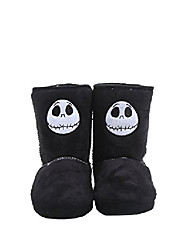 cheap -nightmare before christmas, jack head slippers, youth size large (9 inches toe-heel)