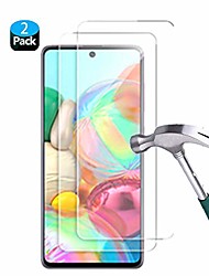 cheap -2 PCS HD Clear Screen Protector For Samsung GalaxyS22 Ultra S21 Plus S20 FE A72 A52 A42 9H Hardness Scratch Resistant No-Bubble Anti-Fingerprint Tempered Glass Screen Protector