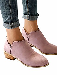 botas salto cunha