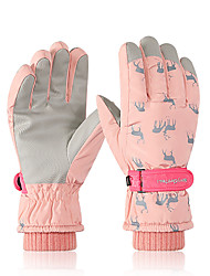 cheap -Full Finger Gloves Women&#039;s Waterproof / Skidproof / Protective Camping / Hiking / Ski / Snowboard / Climbing Coral Fleece / Winter