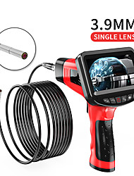 cheap -3.9 mm endoscope high definition camera 4.3 inch one-piece hand-held screen for industrial pipe electronic air conditioning for sewer channel hard wire 5m with 32G TF card
