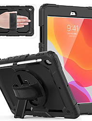 cheap -360 Rotating Case for Apple iPad Pro 2021 2020 iPad mini 2021 2019 iPad 2021 2020 iPad Air 3 Shockproof Tablet Cover + Shoulder Strap