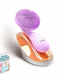 cheap -facial cleansing brush- face brush – 4 function modes – rotating magnetic beads – waterproof &amp;amp; rechargeable – portable &amp;amp; ergonomic handle – skin rejuvenation&amp;amp;cleansing&amp;amp;massage
