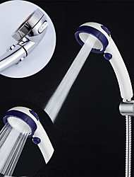 cheap -3 Modes Bath Shower Head Handheld High-Pressure Water-Saving Filtration Showerhead Adjustable Bathroom SPA Nozzle