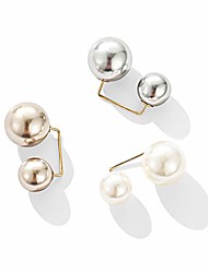 cheap -3 pairs fashion pearl brooch safety pins tops decoration home wedding party decoration for women girls