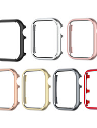 cheap -1 Pack Watch Case Compatible with Apple iWatch Series SE / 6/5/4/3/2/1 Shockproof Ultra-thin All Around Protective Alloy Watch Cover