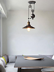 cheap -30 cm Single Design Pendant Light Metal Painted Finishes Country 220-240V