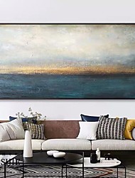 cheap -Oil Painting Handmade Hand Painted Wall Art Horizontal Panoramic Abstract Home Decoration Décor Rolled Canvas No Frame Unstretched