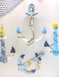 cheap -Mediterranean Ship Anchor Hanging Ornament Gift Gift Antique Wall Handicraft Pendant