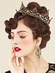 cheap -Crystal / Alloy Crown Tiaras with Crystal / Rhinestone 1 PC Wedding / Special Occasion Headpiece
