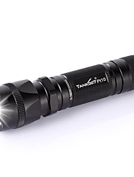 cheap -PT10 T6 LED Flashlights / Torch Handheld Flashlights / Torch Waterproof 500 lm LED LED 1 Emitters 5 Mode Waterproof Camping / Hiking / Caving Everyday Use Police / Military Black / Aluminum Alloy