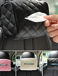 cheap -Car Organizers Tissue Box Leather For universal All years