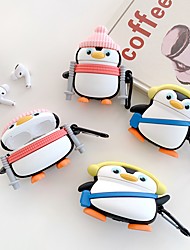 cheap -Case Cover Compatible with AirPods AirPods Pro Shockproof 3D Cartoon TPU Headphone Case