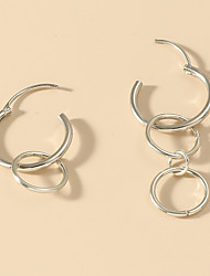 cheap -Dangle Earrings Mismatch Earrings For Men&#039;s Women&#039;s Party Evening Street Prom Stainless Steel Alloy Drop
