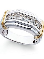 cheap -1pc Band Ring Ring For Men&#039;s Cubic Zirconia Alloy