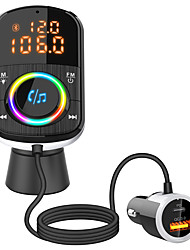 cheap -QC 3.0 / Cigarette Car Charger / LED Display USB 1 USB Port Includes Cable 12 V / 2 A