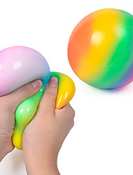 Kids Rainbow Stretchy Ball Christmas Funny Toy Kids Toy Baby Toy Sensory Ball CH