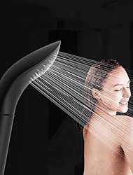 cheap -Black High Quality Pressure Rainfall Shower Head black Shower Head Water Saving Filter Spray Nozzle High Pressure Water Saving