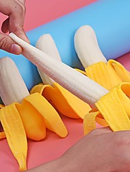 cheap -The Official Banana Stress Relief Toy, Stretchy Glue-Sand Filled Rubber Banana, Full Sized 18cm Squishy Banana