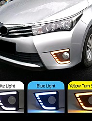 cheap -2pcs Car LED Daytime Running Lights Light Bulbs 3200 lm SMD LED 35 W 35 For Toyota Corolla 2014 2015 2016