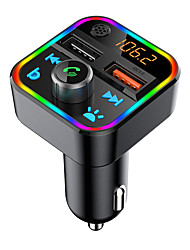 cheap -BT22 Bluetooth 5.0 FM Transmitter / Bluetooth Car Kit Car Handsfree QC 3.0 / MP3 Car