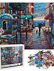 cheap -1000 pcs Landscape Jigsaw Puzzle Educational Toy Gift Adorable Decompression Toys Parent-Teenager Interaction Cardboard Paper Teenager Adults&#039; Toy Gift