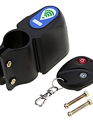 cheap -smart wireless remote control bike bicycle alarm siren shock vibration sensor cycling lock anti-theft guard burglar alarm ms-z04