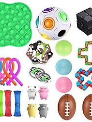 cheap -Squeeze Toy / Sensory Toy Jumbo Squishies Sensory Fidget Toy Stress Reliever 24 pcs Cute Stress and Anxiety Relief Slow Rising For Boy Girl Adults&#039; Boys and Girls Home
