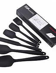 cheap -6pcs Cooking Tools Set Non-stick Cooking Spoon Spatula Ladle Egg Beaters Whisk Silicone Silicon Baking Utensil Sets Kitchen Tools