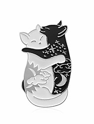 cheap -enamel pins for backpacks cute cat brooches pins for men women boys and girls pins for jackets