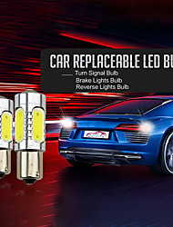 cheap -2pcs Car LED Daytime Running Lights Light Bulbs 750 lm COB 7.5 W 6000 k 5 For Volkswagen Toyota Benz All Models 2018 2007 2008