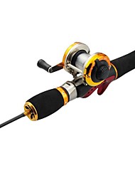 cheap -Fishing Rod and Reel Combo Casting Rod 52/66 cm Portable Lightweight Sea Fishing