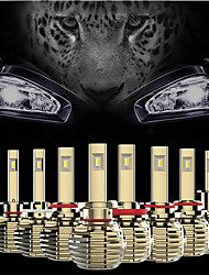 cheap -2pcs Car LED Headlamps Car Canbus Light H7 H4 H11 Light Bulbs 12000 lm Integrated LED 120 W 6000 k 3000 k 4500 k 2 For Volkswagen Toyota Nissan Golf RAV4 Prius 2018 2008 2009