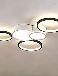 cheap -5-Light 6-Light 7-Light 75 cm Single Design Flush Mount Lights Metal LED Nordic Style 220-240V