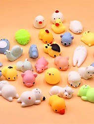 cheap -10 pcs Mini Change Color Squishy Cute Cat Antistress Ball Squeeze Rising Abreact Soft Sticky Stress Relief Toys Funny Gift mochi Toys