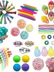 cheap -14pcs Sensory Fidget Toys Set Bundle-DNA Marble and Mesh Stress Relief Balls with Fidget Hand Toys for Boy Girl Adults Calming Toys for ADHD Autism Anxiety Relief