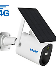 cheap -ESCAM QF490 1080P Cloud Storage 4G Sim card  Battery PIR Alarm IP Security Cameras With Solar Panel Full Color Night Vision Two Way Audio IP66