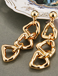 cheap -irregular metal chain earrings cross-border earrings simple personality metal earrings