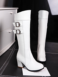 cheap white knee high boots