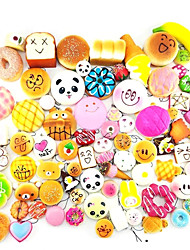 cheap -30 Pcs Kawaii Squishy Food Slow Rising Mini Soft Random Squishy Squishies Toys Cake Bread Squeeze Pressure Relief Toy