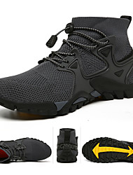 cheap -Men&#039;s Hiking Shoes Sneakers Mountaineer Shoes Shock Absorption Breathable Lightweight Wearproof Camping / Hiking Hunting Fishing Tulle Spring, Fall, Winter, Summer Dark Grey Black Army Green Dark Blue