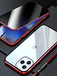 cheap -Anti-peep Magnetic Adsorption Case for iPhone 12 Pro Max iPhone 11 Pro Max XS Tempered Glass Full Screen Protector Clear Cover for Samsung Galaxy S22 Ultra S21 Ultra Plus S20 Plus Note 20