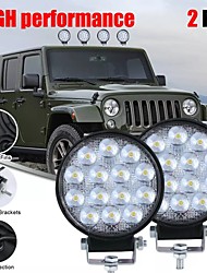 cheap -2pcs Car LED Working Lights Light Bulbs 14000 lm High Performance LED 140 W 6000 k 14 For universal All Models All years